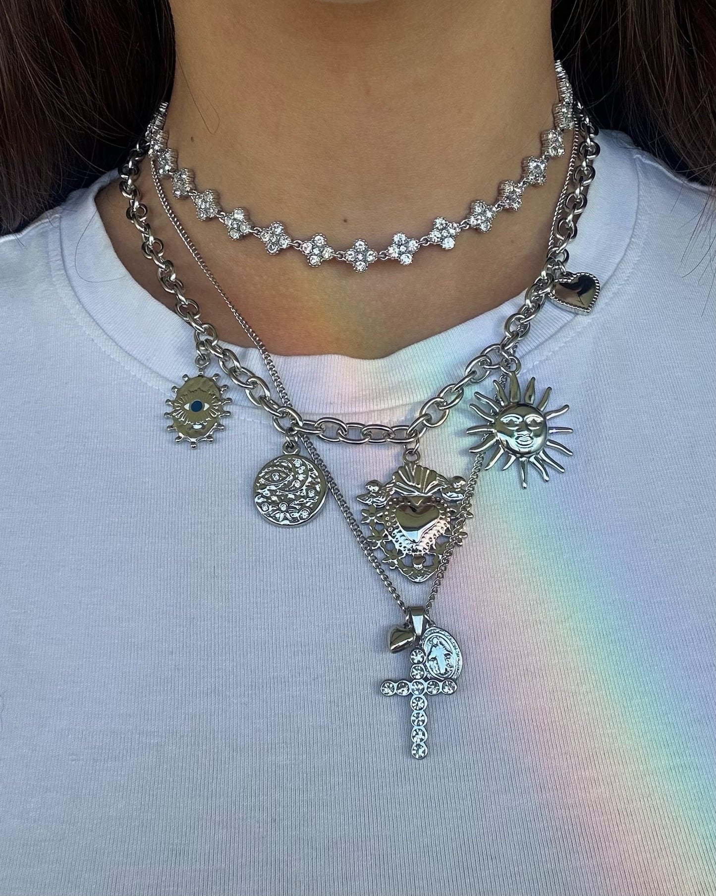 Collana Victoria Argento