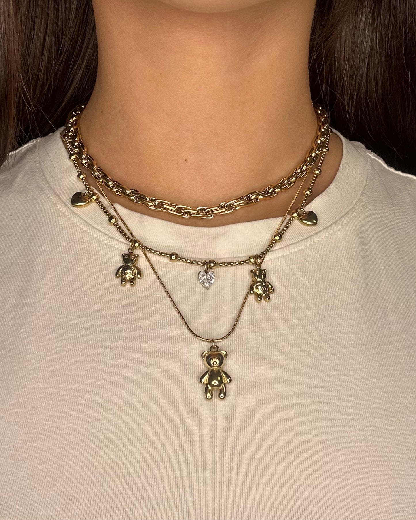 Collana Orsetto oro