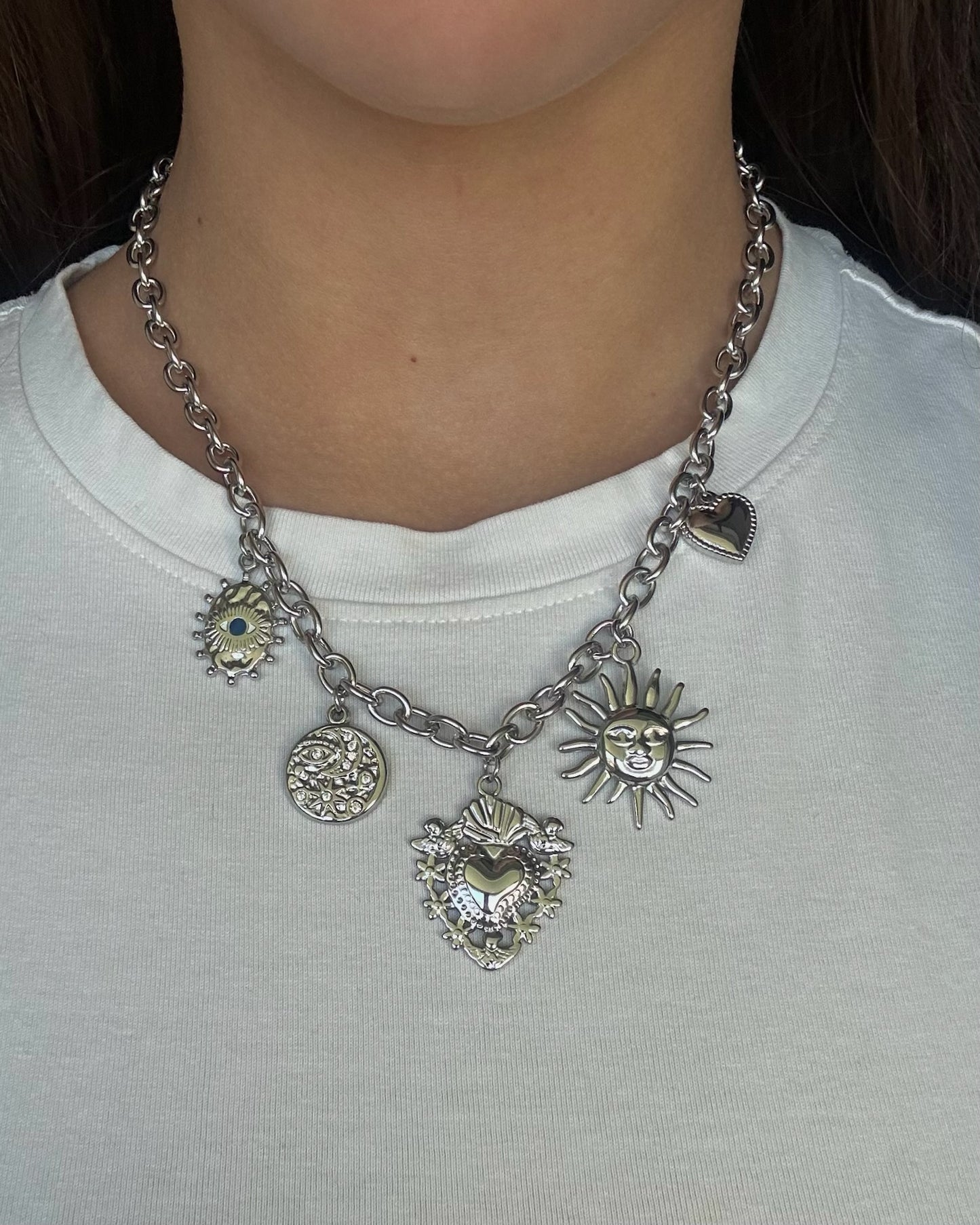 Collana Victoria Argento