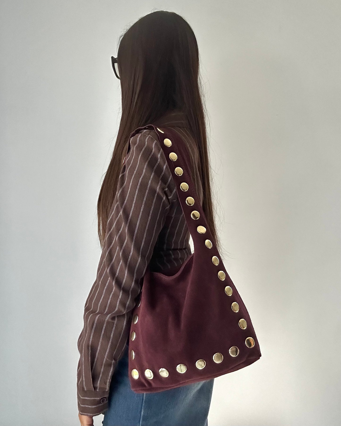 Aurora - Suede Bordeaux