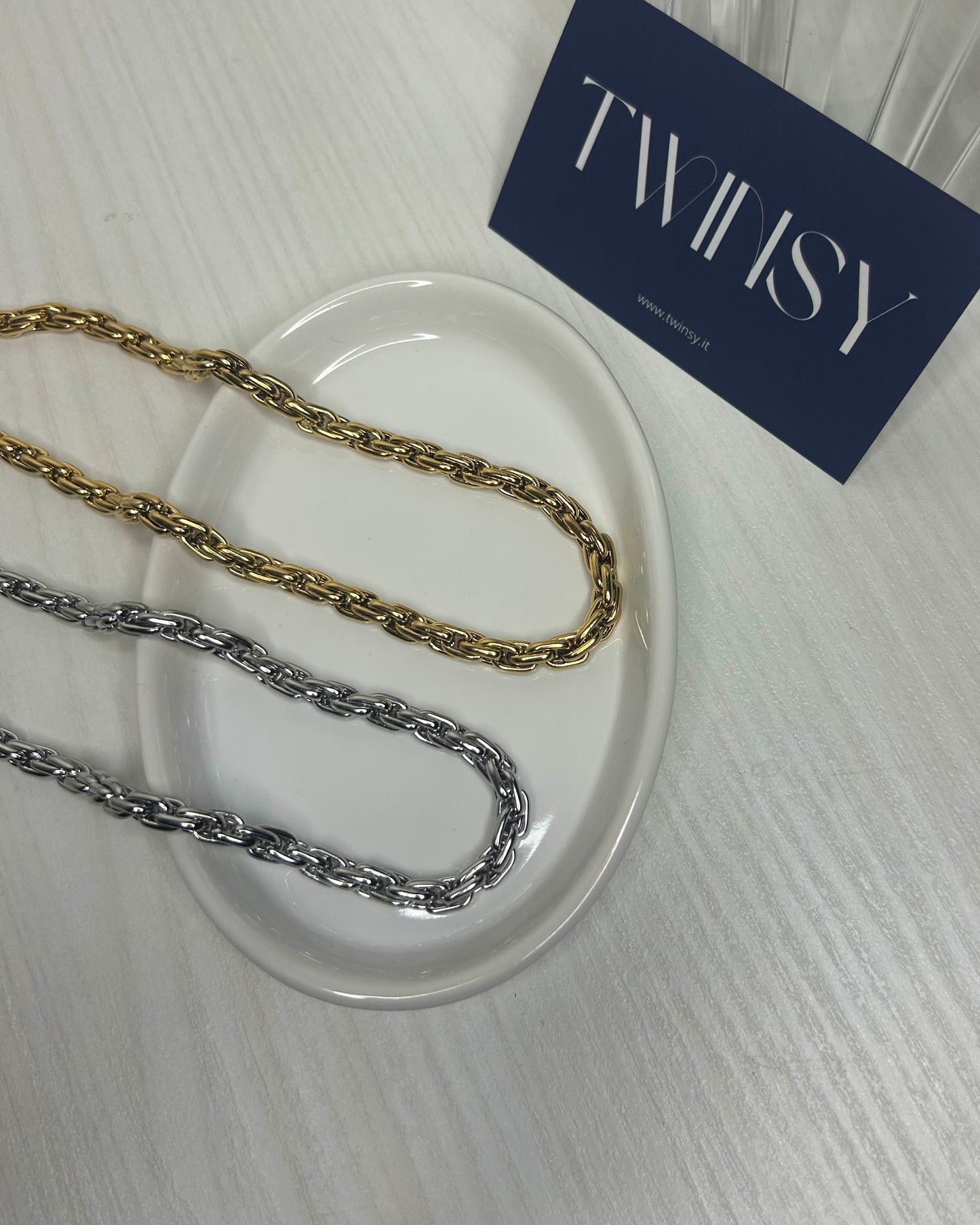 Collana Intreccio Oro