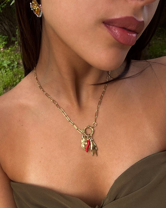 Collana Portafortuna oro
