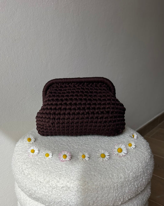 Borsa Clutch Coffee