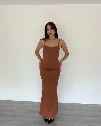Dress Sirena Marrone