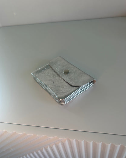 Portamonete Shine Vera Pelle