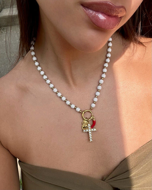 Collana Vida White