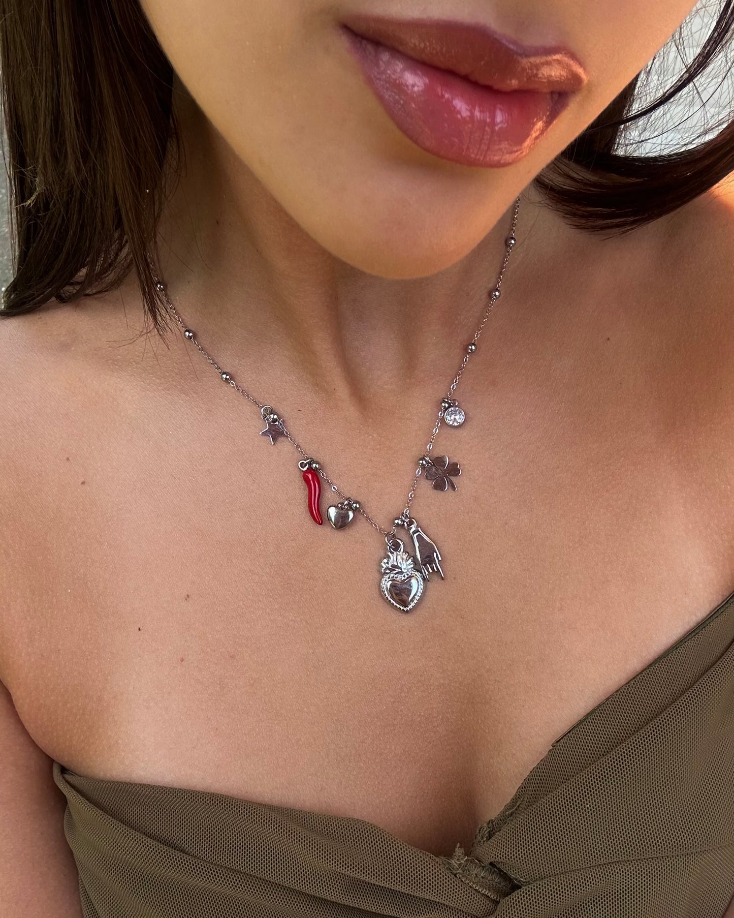 Collana Karma Argento