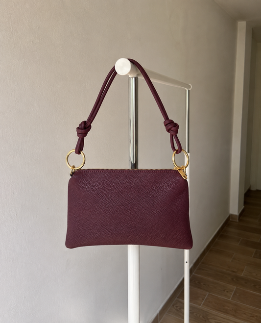 Borsa Clara Burgundy