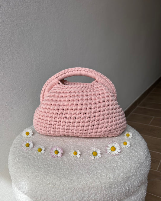 Borsa Clutch Pink - Handle