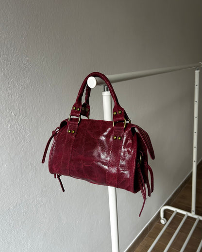 Sofy Mini Bordeaux - Vera Pelle