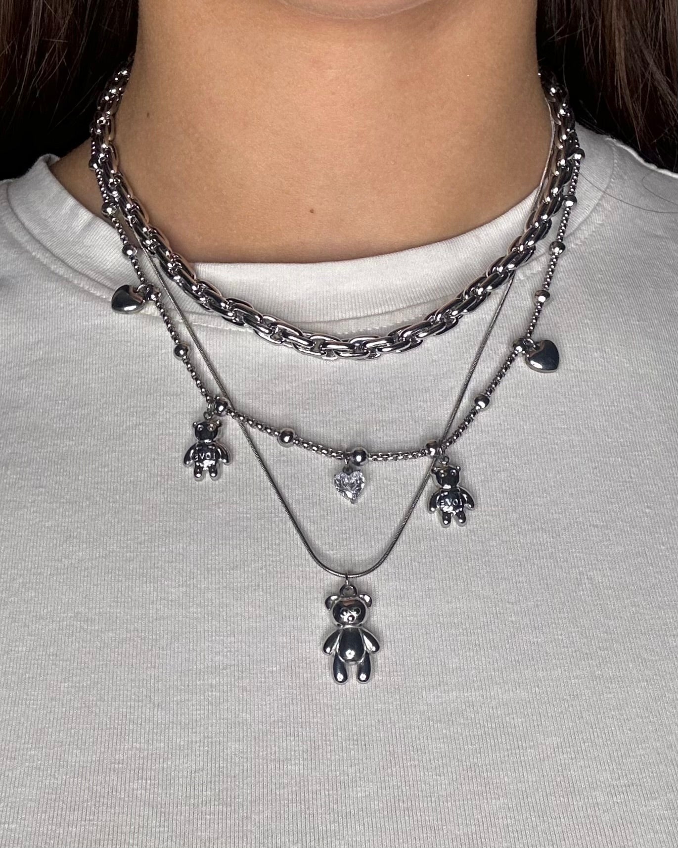 Collana Intreccio Argento