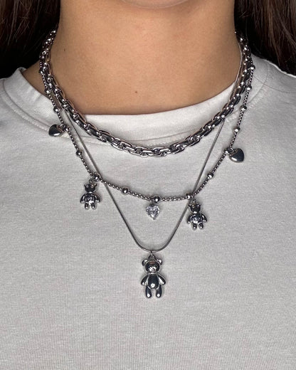 Collana Intreccio Argento
